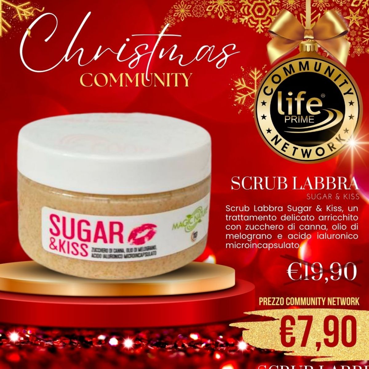 SCRUB LABBRA SUGAR & KISS