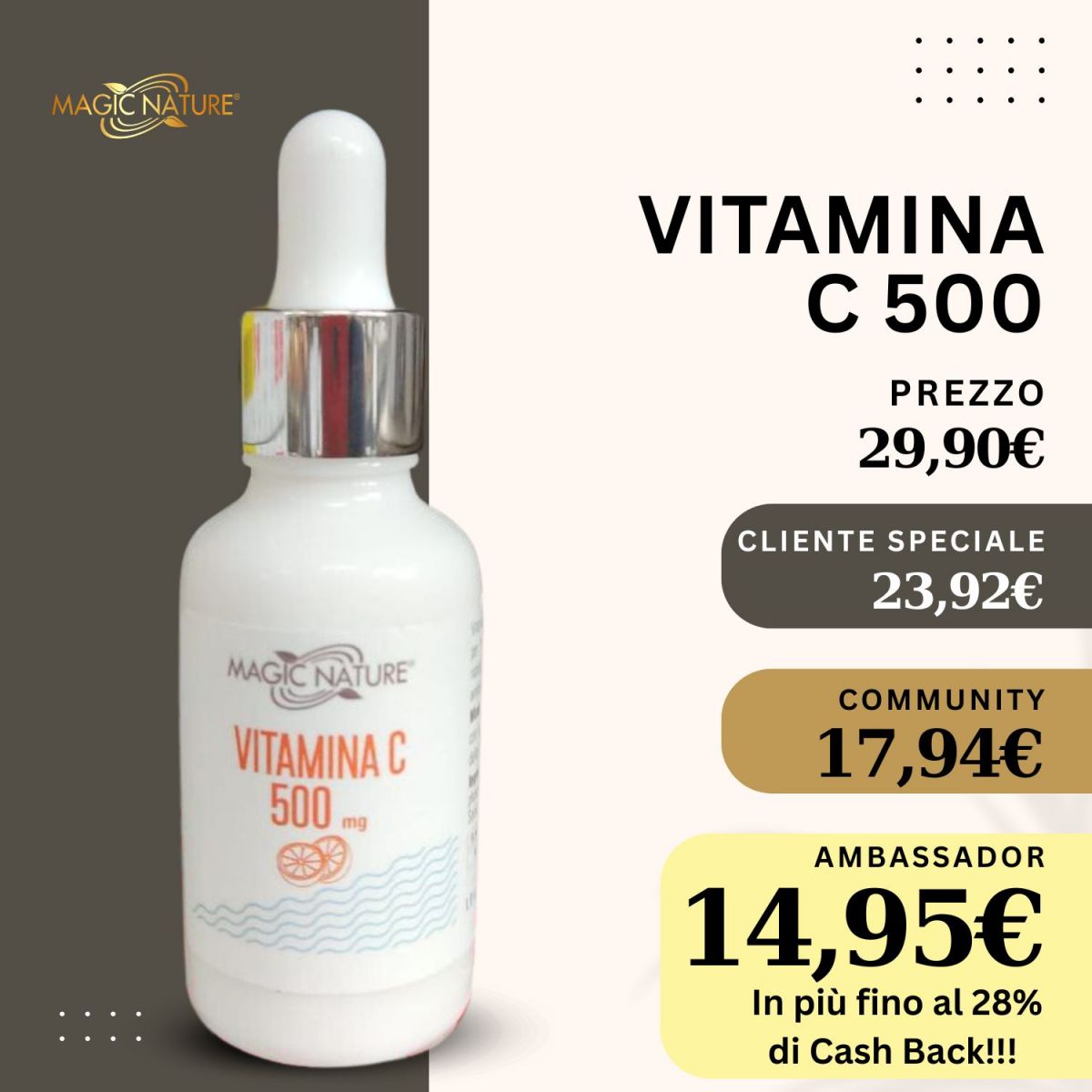 VITAMINA C 500 GR