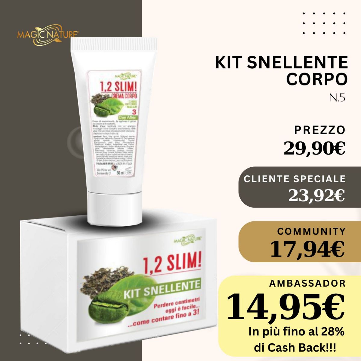 KIT SNELLENTE CORPO