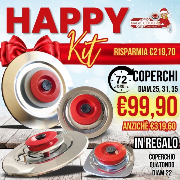 KIT ON BOARD: ART QUADRATO 22 CLASSIC + TONDI 25 31 35 CLASSIC