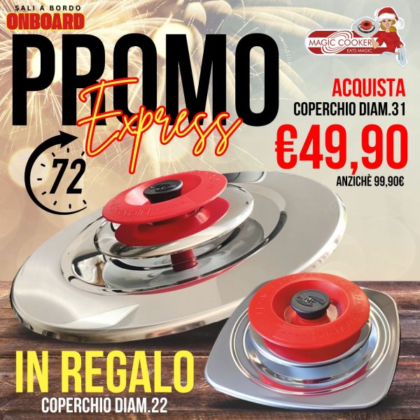 KIT ON BOARD: ART QUADRATO 22 CLASSIC  + ART TONDO 31  CLASSIC 