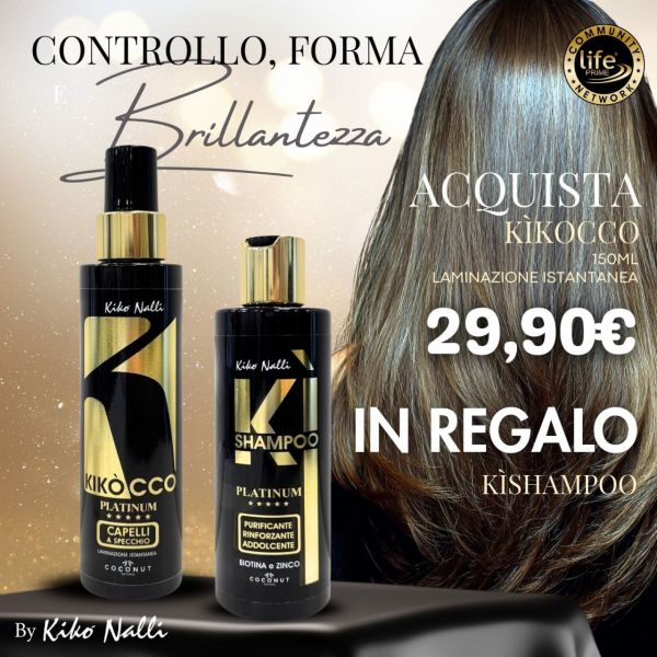 KIKOCCO INSTANT LAMINATION 150 ML + KI-SHAMPOO