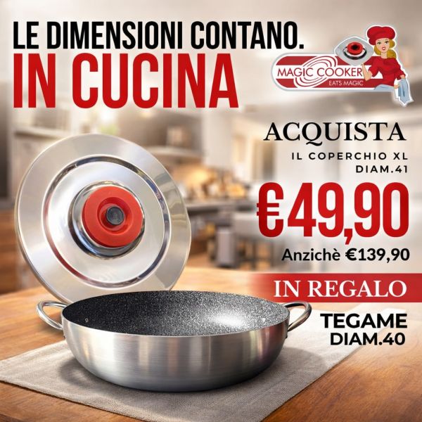 KIT ON BOARD: ART TONDO XL CLASSIC + TEGAME 40