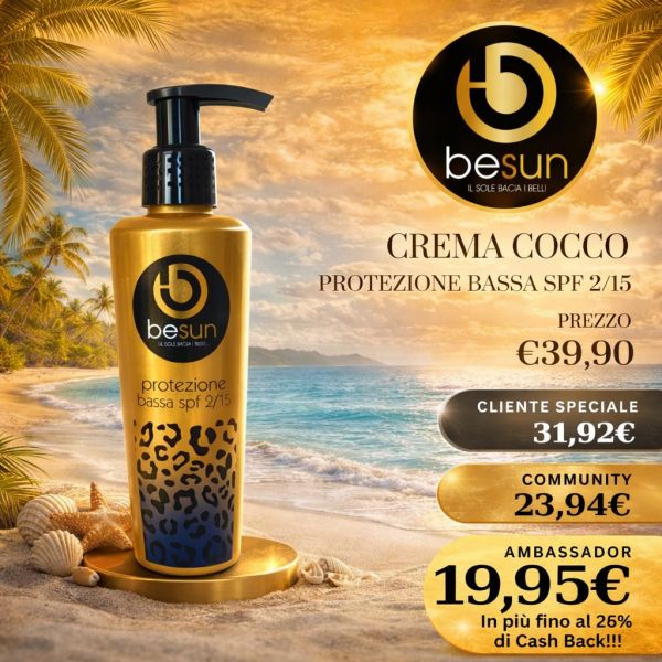 CREMA COCCO PROTEZIONE BASSA 150 ML