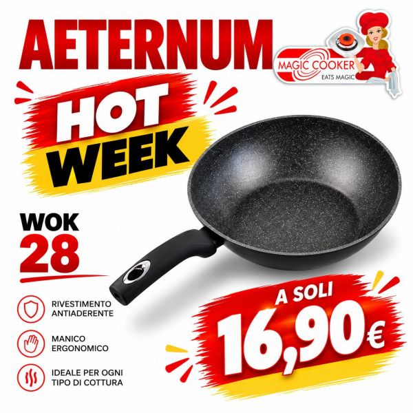 WOK AETERNUM DIAM. 28 CM