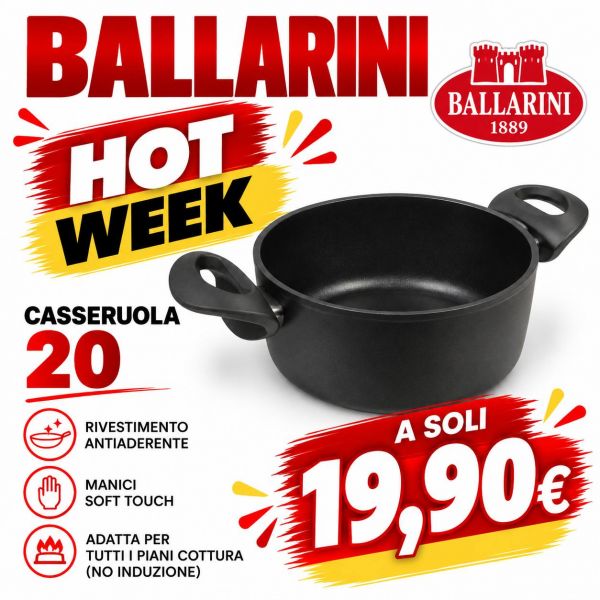 CASSERUOLA COOKIN 2 MANICI DIAM. 20 CM