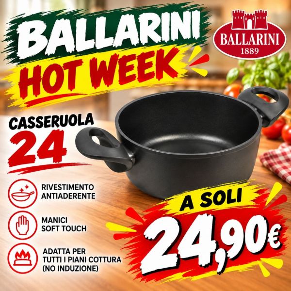 CASSERUOLA COOKIN 2 MANICI DIAM. 24 CM