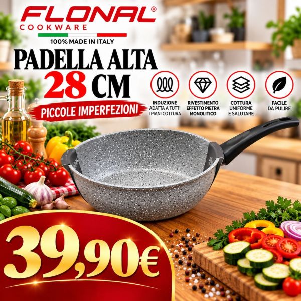 PADELLA ALTA DIAM. 28 PICCOLE IMPERFEZIONI