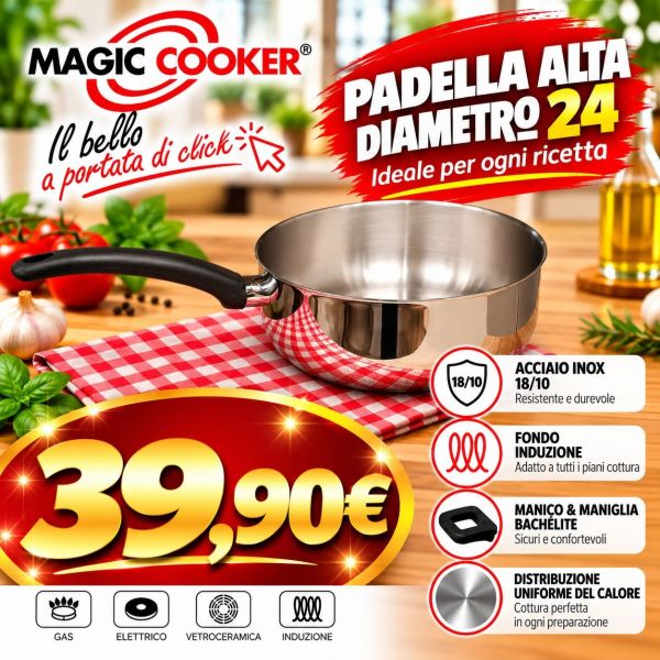 PADELLA ALTA DIAM. 24