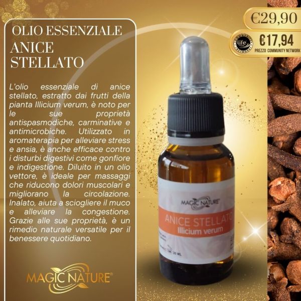 OLIO ESSENZIALE ANICE STELLATO BADIANA 20 ML