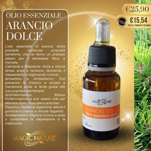 OLIO ESSENZIALE ARANCIO 20 ML