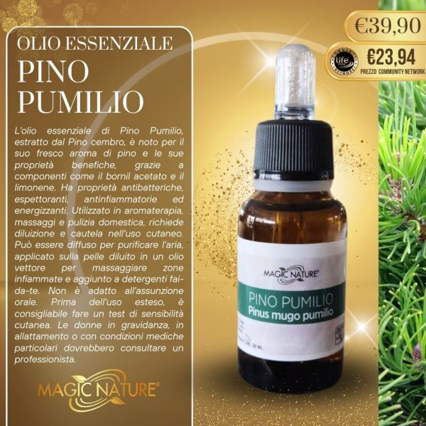 OLIO ESSENZIALE PINO PUMILIO 20 ML