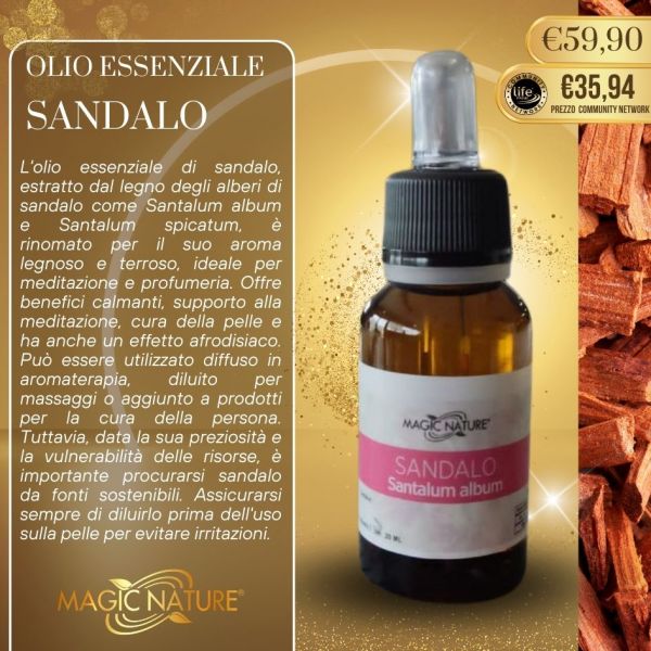 OLIO ESSENZIALE SANDALO AMIR 20 ML