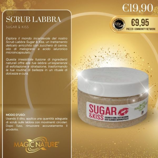 SCRUB LABBRA SUGAR & KISS