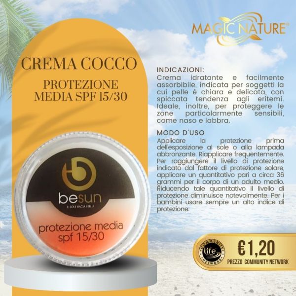 CAMPIONCINO CREMA COCCO PROTEZIONE MEDIA