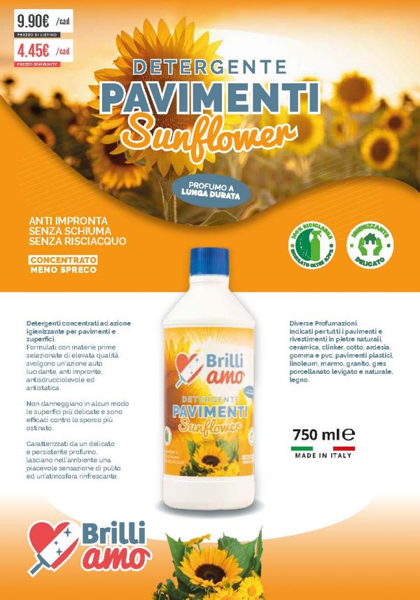 LAVAPAVIMENTI SUNFLOWERS