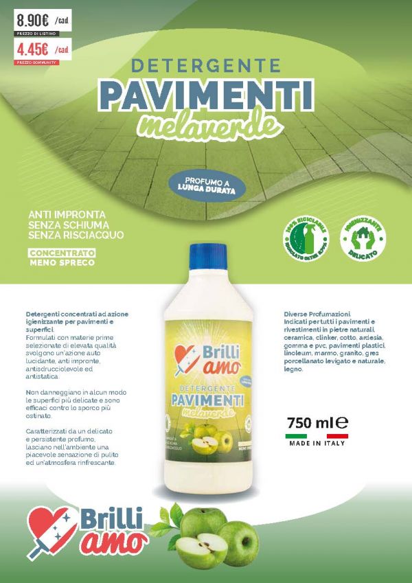 LAVAPAVIMENTI GREEN APPLE