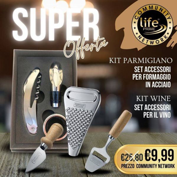 KIT PARMIGIANO + KIT WINE