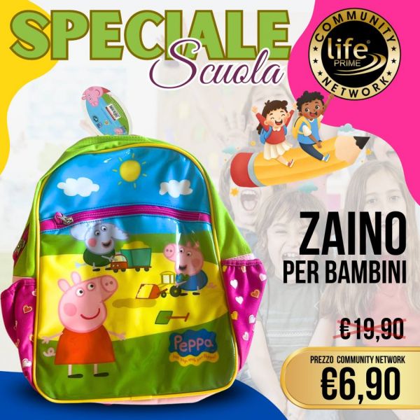 ZAINO ASILO PEPPA SPECIAL    