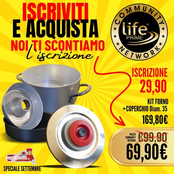 KIT ART TONDO 35 CLASSIC + KIT FORNO