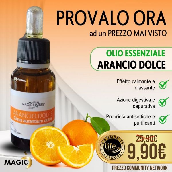 OLIO ESSENZIALE ARANCIO 20 ML