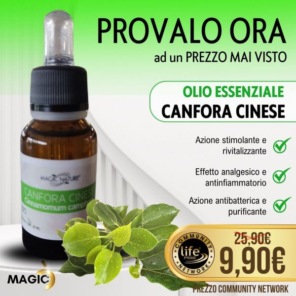 OLIO ESSENZIALE CANFORA CINESE 20 ML