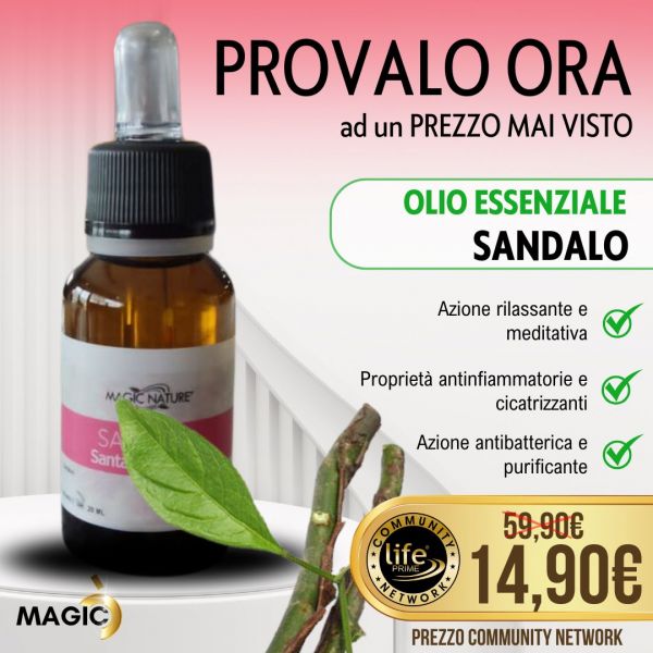 OLIO ESSENZIALE SANDALO AMIR 20 ML