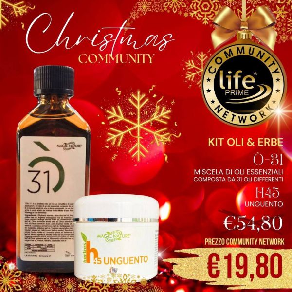 KIT OLI & ERBE: OLIO 31 - H45 UNGUENTO