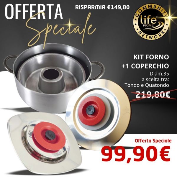 ART TONDO 35 CLASSIC + KIT FORNO