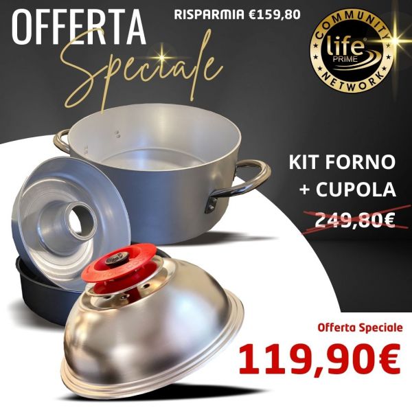 KIT ART CUPOLA SANPIETRO CLASSIC + KIT FORNO