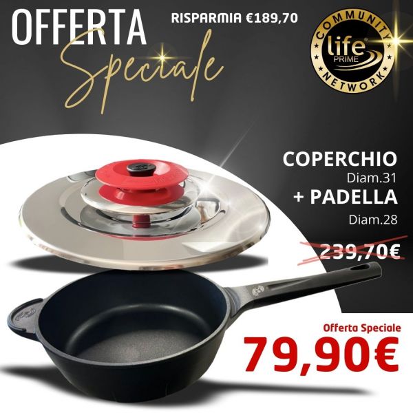 ART TONDO 31  CLASSIC  + PADELLA ALTA 28 H8 ARIA