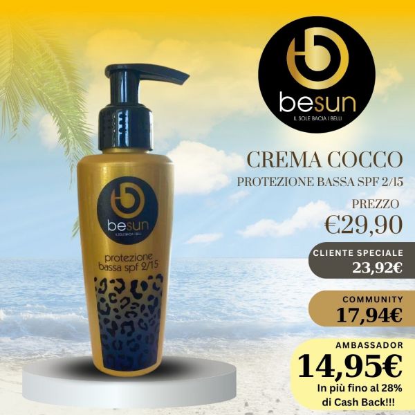 CREMA COCCO PROTEZIONE BASSA 150 ML