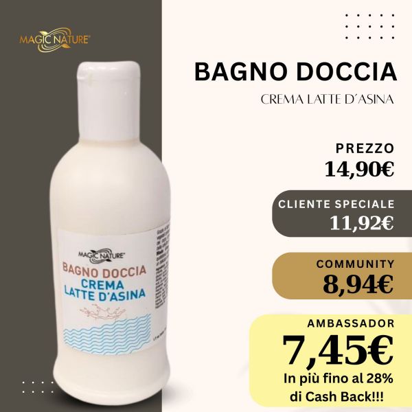 BAGNO DOCCIA LATTE D'ASINA