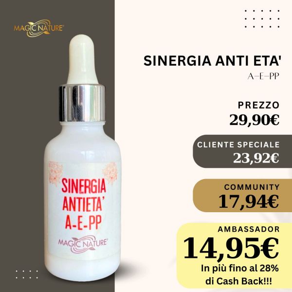 SINERGIA ANTI ETA' A-E-PP 30 ML