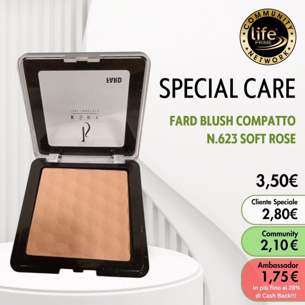 FARD BLUSH COMPATTO N.623 SOFT ROSE