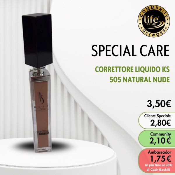 CORRETTORE LIQUIDO KS 505 NATURAL NUDE