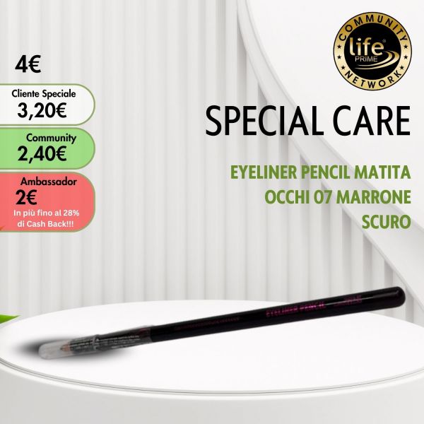 EYELINER PENCIL MATITA OCCHI 07 MARRONE SCURO