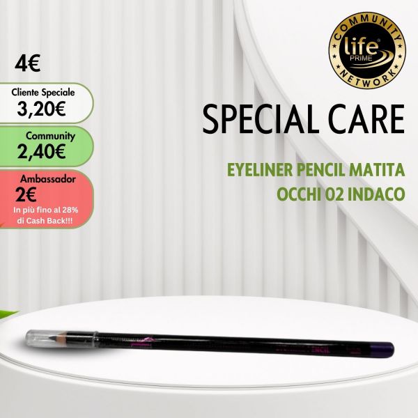 EYELINER PENCIL MATITA OCCHI 02 INDACO