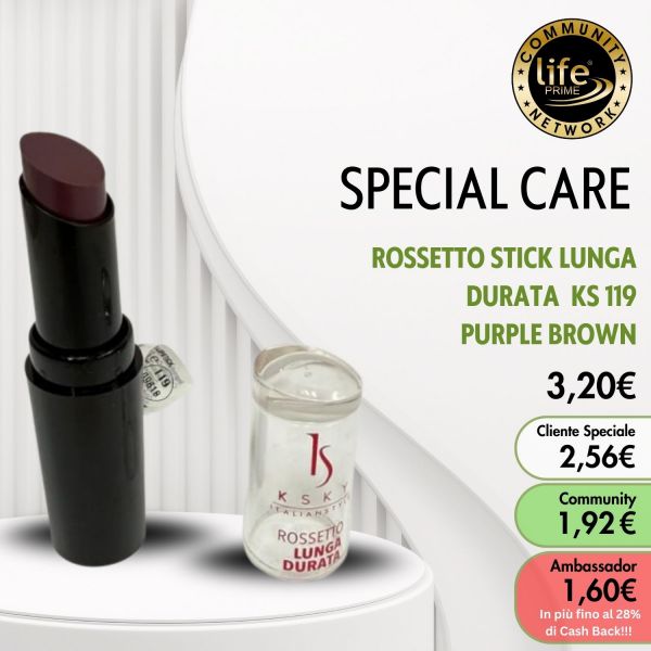 ROSSETTO STICK LUNGA DURATA  KS 119 PURPLE BROWN