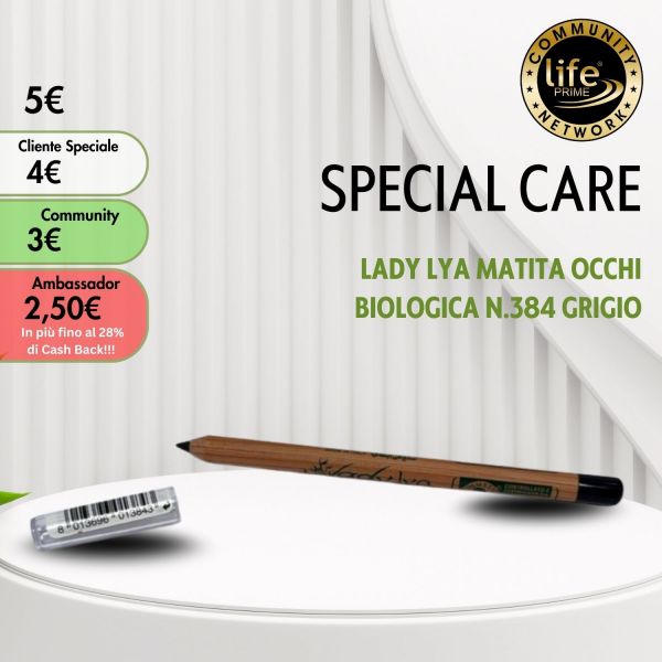 LADY LYA MATITA OCCHI BIOLOGICA N.384 GRIGIO
