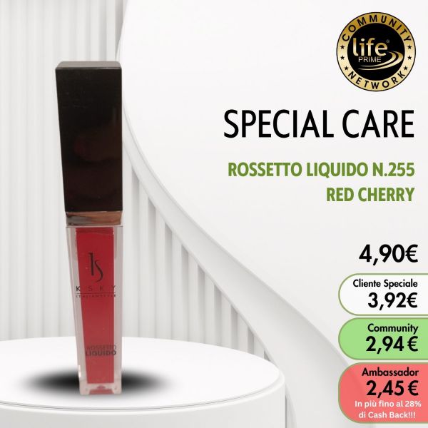 ROSSETTO LIQUIDO N.255 RED CHERRY 