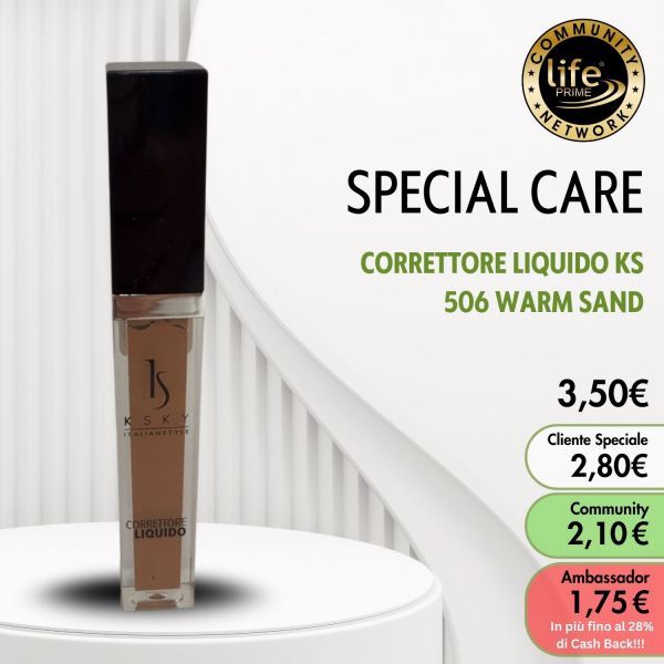 CORRETTORE LIQUIDO KS 506 WARM SAND
