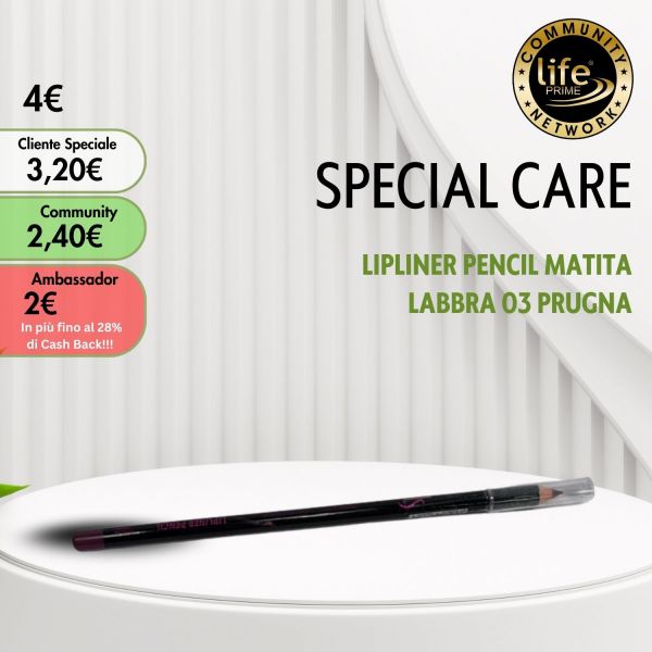 LIPLINER PENCIL MATITA LABBRA 03 PRUGNA