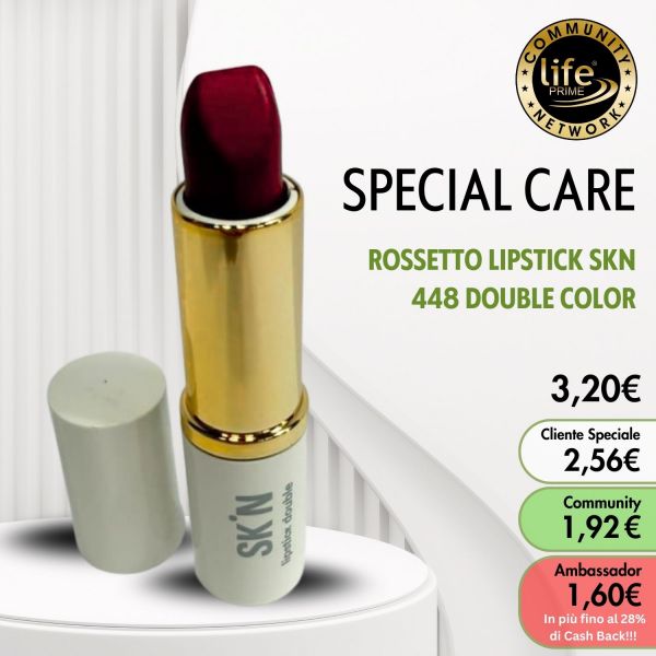 ROSSETTO LIPSTICK SKN 448 DOUBLE COLOR