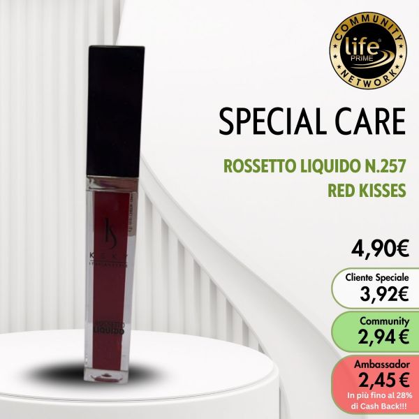 ROSSETTO LIQUIDO N.257 RED KISSES