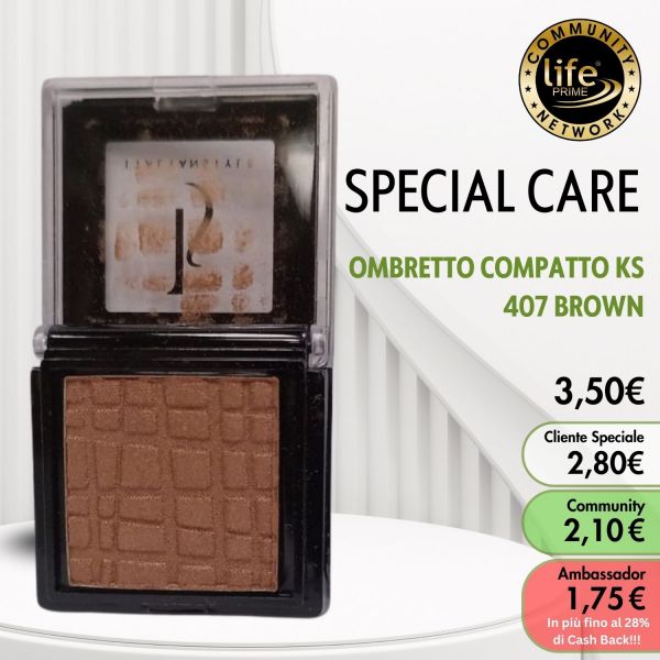 OMBRETTO COMPATTO KS 407 BROWN