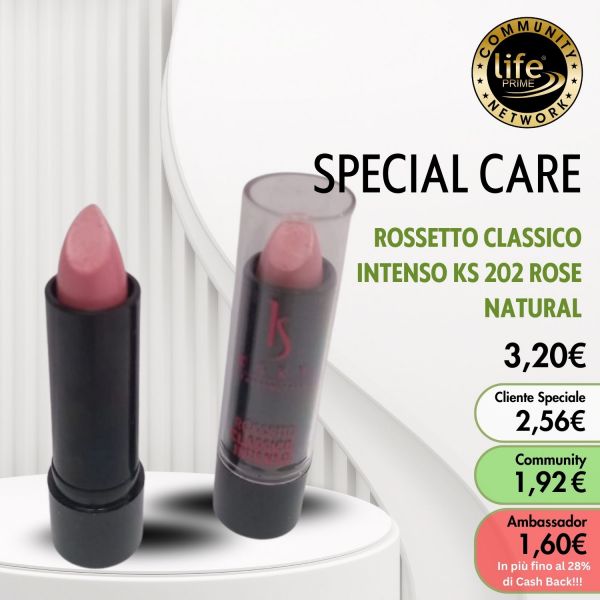 ROSSETTO CLASSICO INTENSO KS 202 ROSE NATURAL