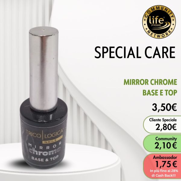 MIRROR CHROME BASE E TOP