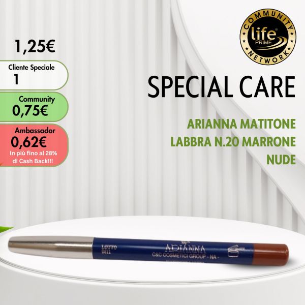 ARIANNA MATITONE LABBRA N.20 MARRONE NUDE