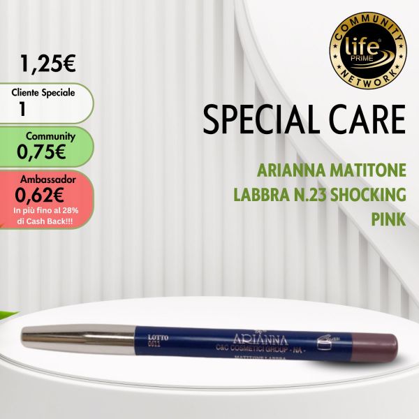 ARIANNA MATITONE LABBRA N.23 SHOCKING PINK
